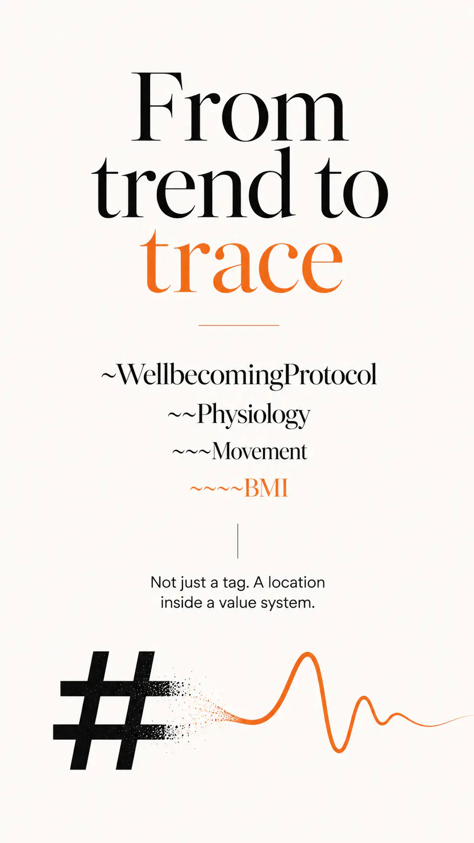 From trend to trace